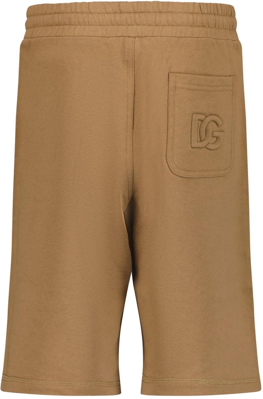 Dolce & Gabbana Dolce & Gabbana Kinder Jongens Shorts In Licht Bruin Bruin