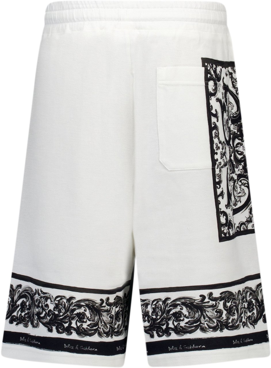 Dolce & Gabbana Dolce & Gabbana Kinder Jongens Shorts In Wit Wit