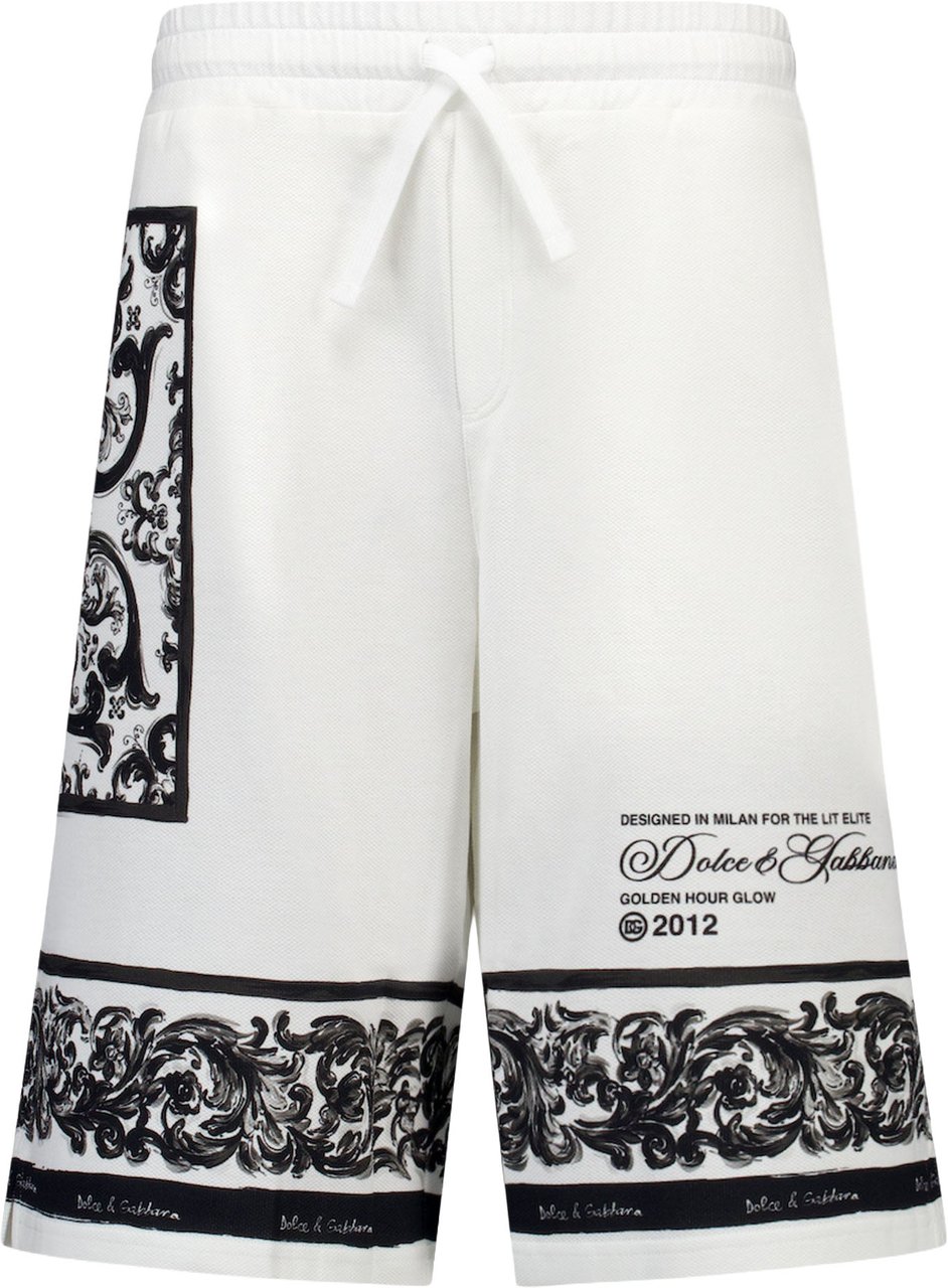 Dolce & Gabbana Kinder Jongens Shorts In Wit Wit