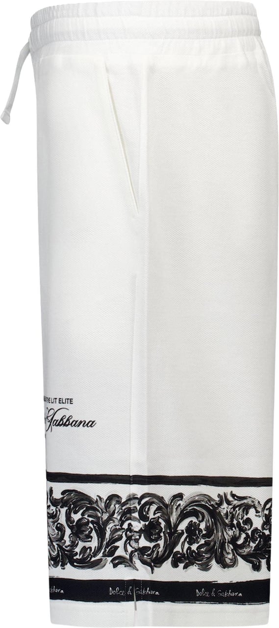 Dolce & Gabbana Kinder Jongens Shorts In Wit Wit