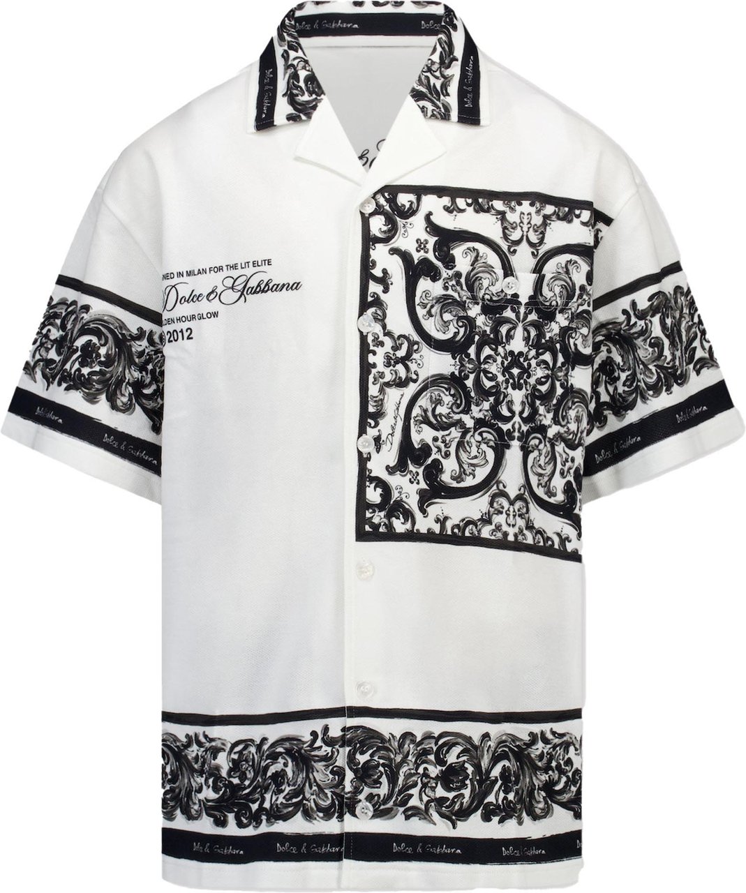 Dolce & Gabbana Dolce & Gabbana Kinder Jongens Blouse In Wit Wit