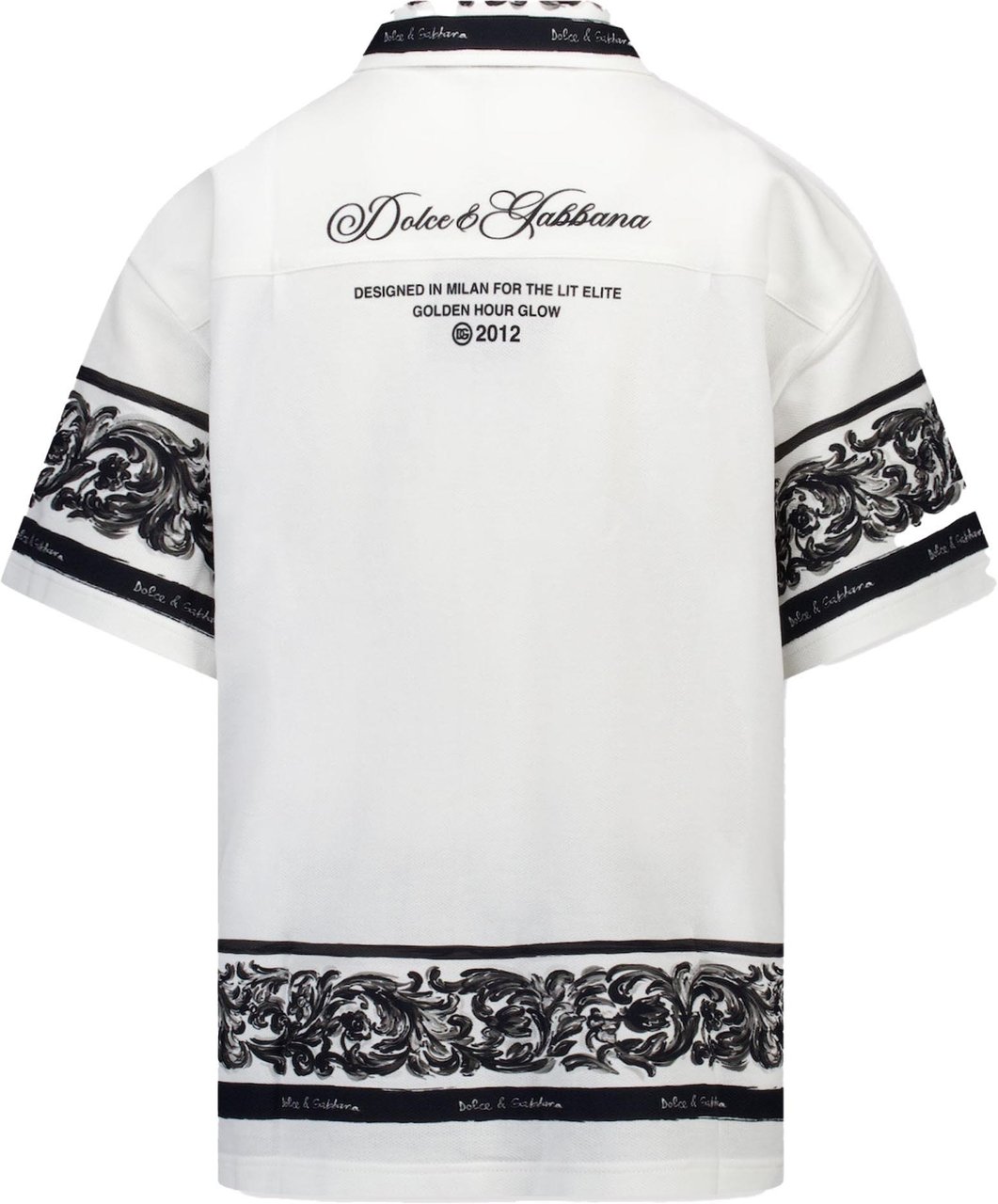 Dolce & Gabbana Dolce & Gabbana Kinder Jongens Blouse In Wit Wit