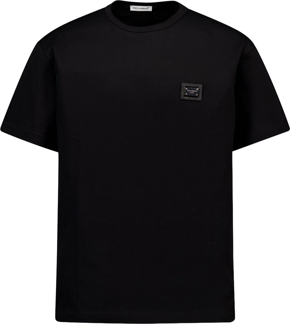 Dolce & Gabbana Kinder Unisex T-Shirt In Zwart Zwart