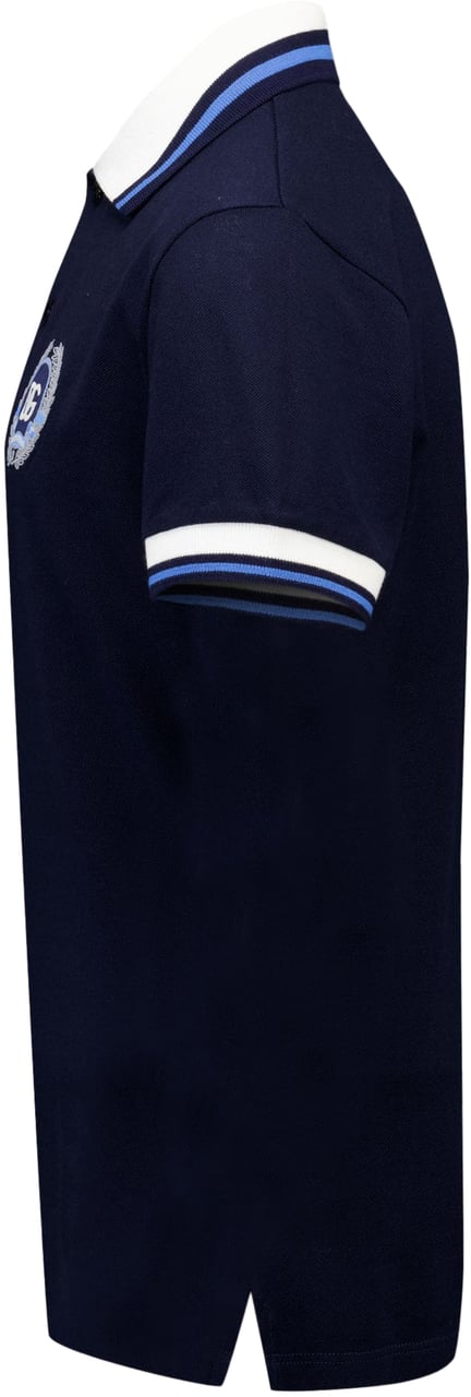 Dolce & Gabbana Dolce & Gabbana Kinder Jongens Polo In Navy Blauw