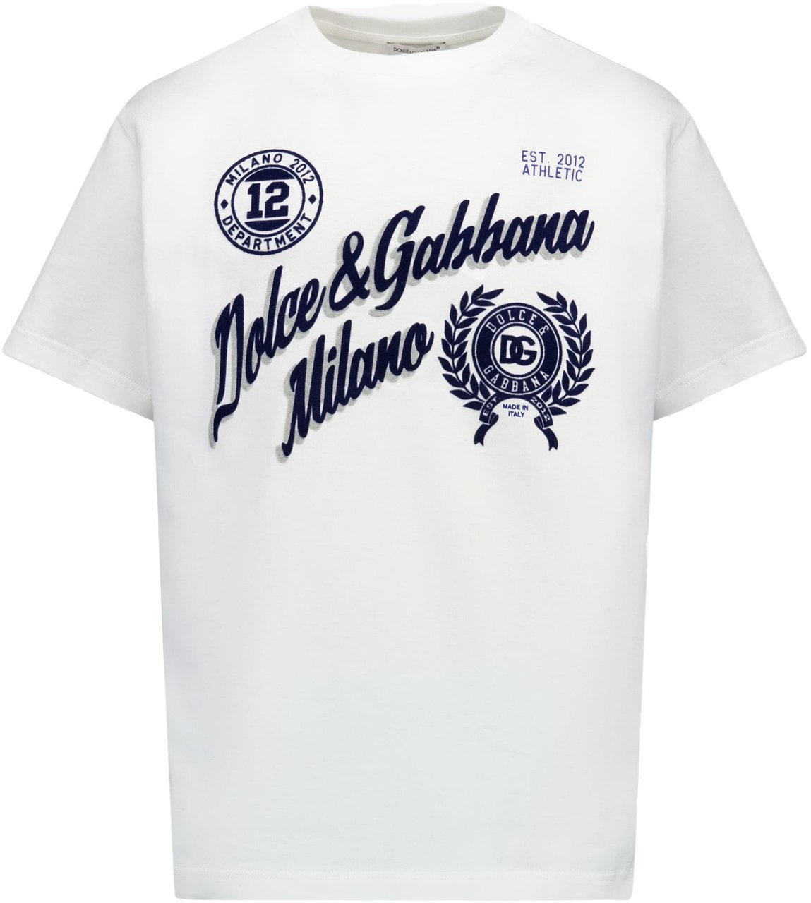 Dolce & Gabbana Dolce & Gabbana Kinder Jongens T-Shirt In Wit Wit