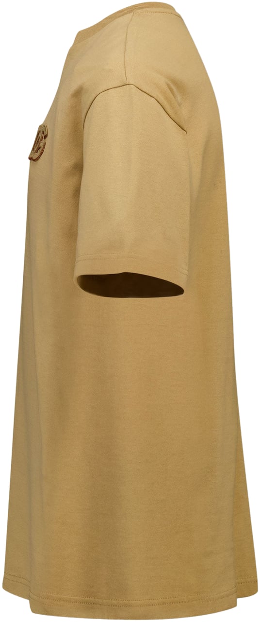 Dolce & Gabbana Dolce & Gabbana Kinder Jongens T-Shirt In Beige Beige