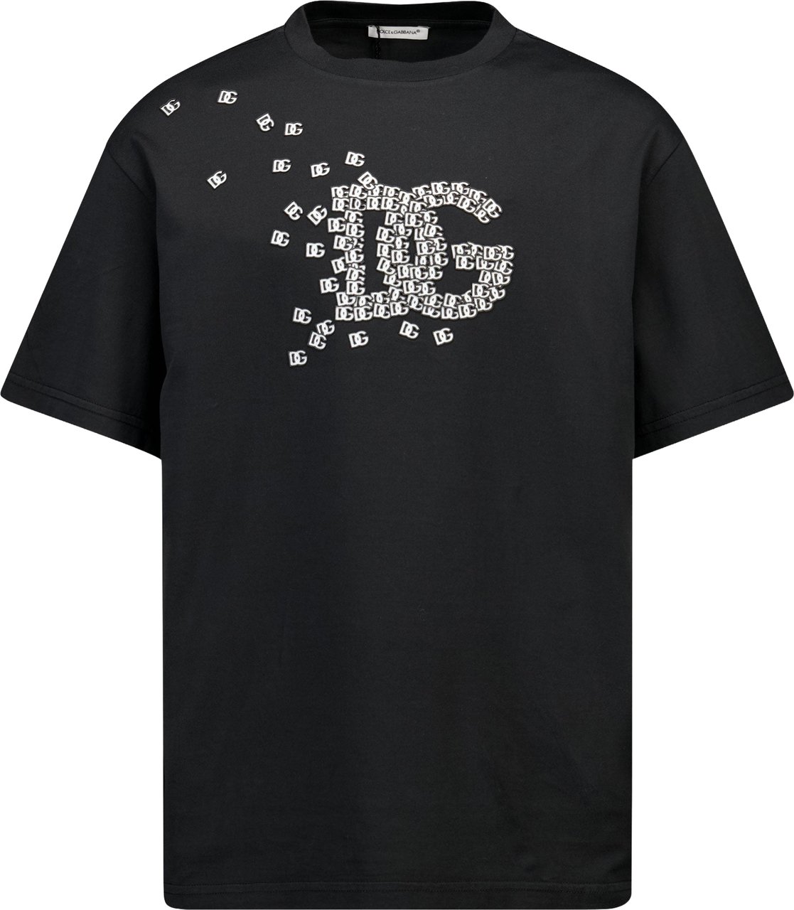 Dolce & Gabbana Kinder Jongens T-Shirt In Zwart Zwart