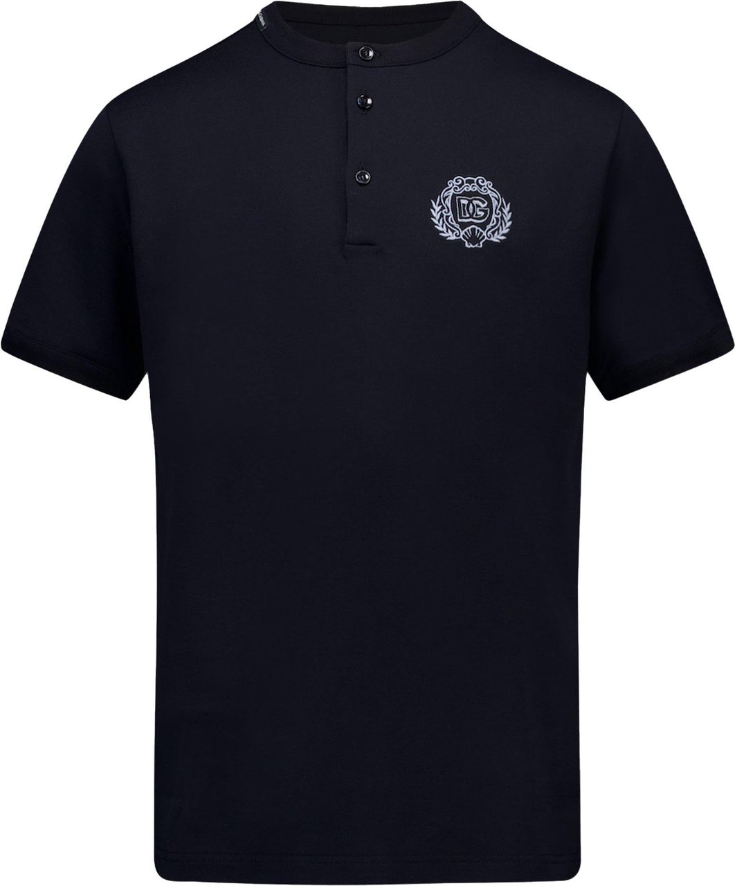 Dolce & Gabbana Dolce & Gabbana Kinder Jongens T-Shirt In Navy Blauw