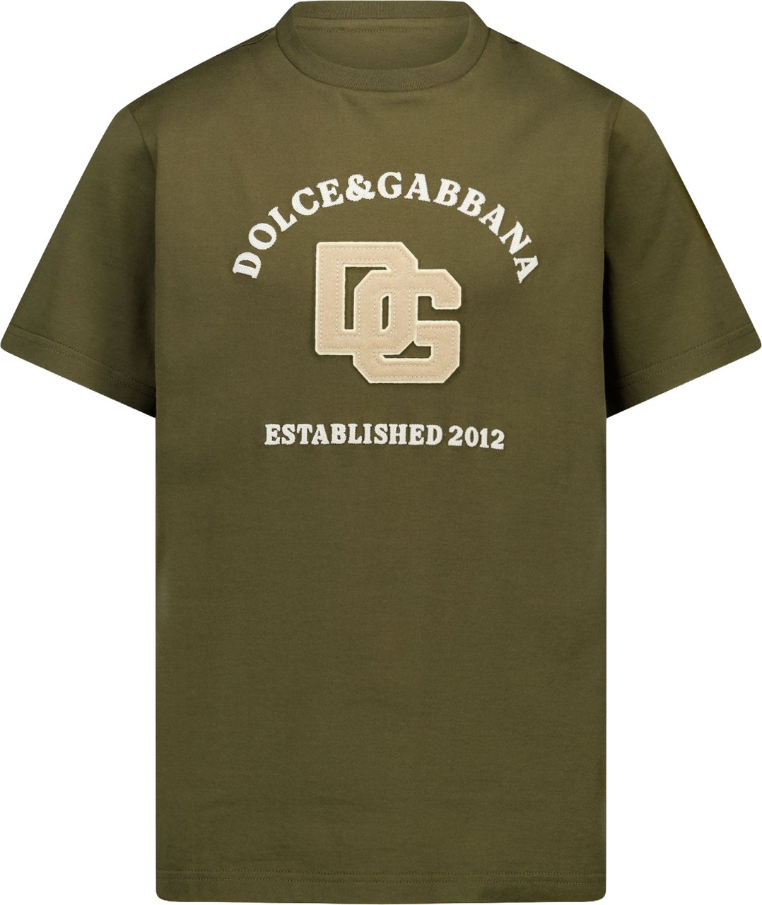 Dolce & Gabbana Dolce & Gabbana Kinder Jongens T-Shirt In Bruin Bruin