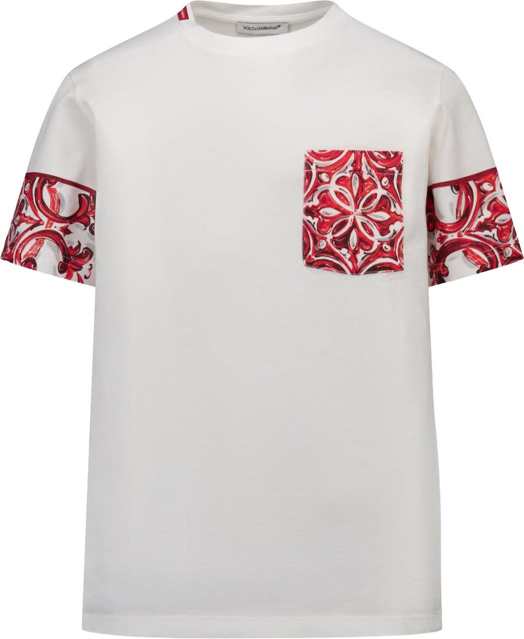 Dolce & Gabbana Kinder Jongens T-Shirt In Wit Wit