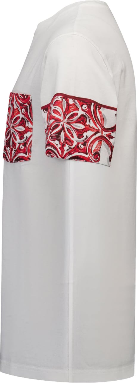 Dolce & Gabbana Kinder Jongens T-Shirt In Wit Wit
