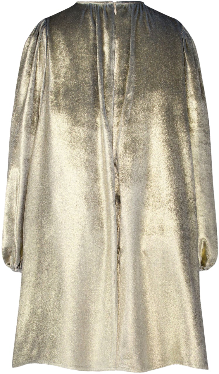 Dolce & Gabbana Dolce & Gabbana Kinder Meisjes Jurk In Goud Metallic