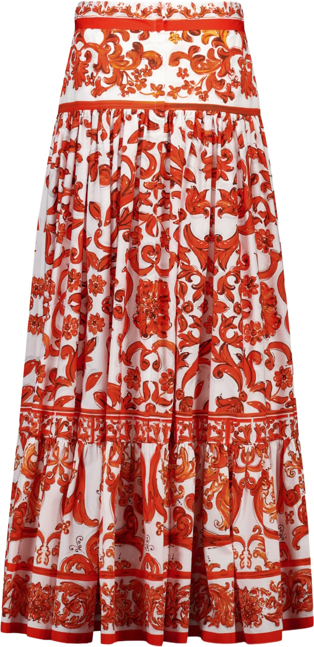 Dolce & Gabbana Kinder Meisjes Rokje In Oranje Oranje