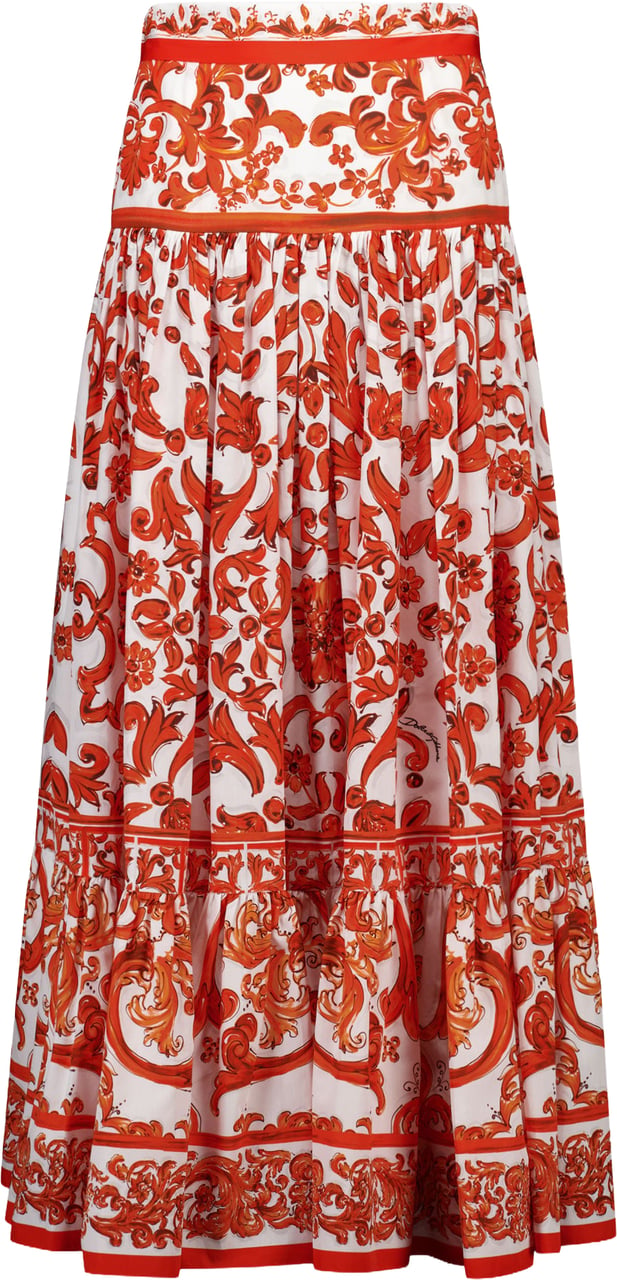 Dolce & Gabbana Kinder Meisjes Rokje In Oranje Oranje