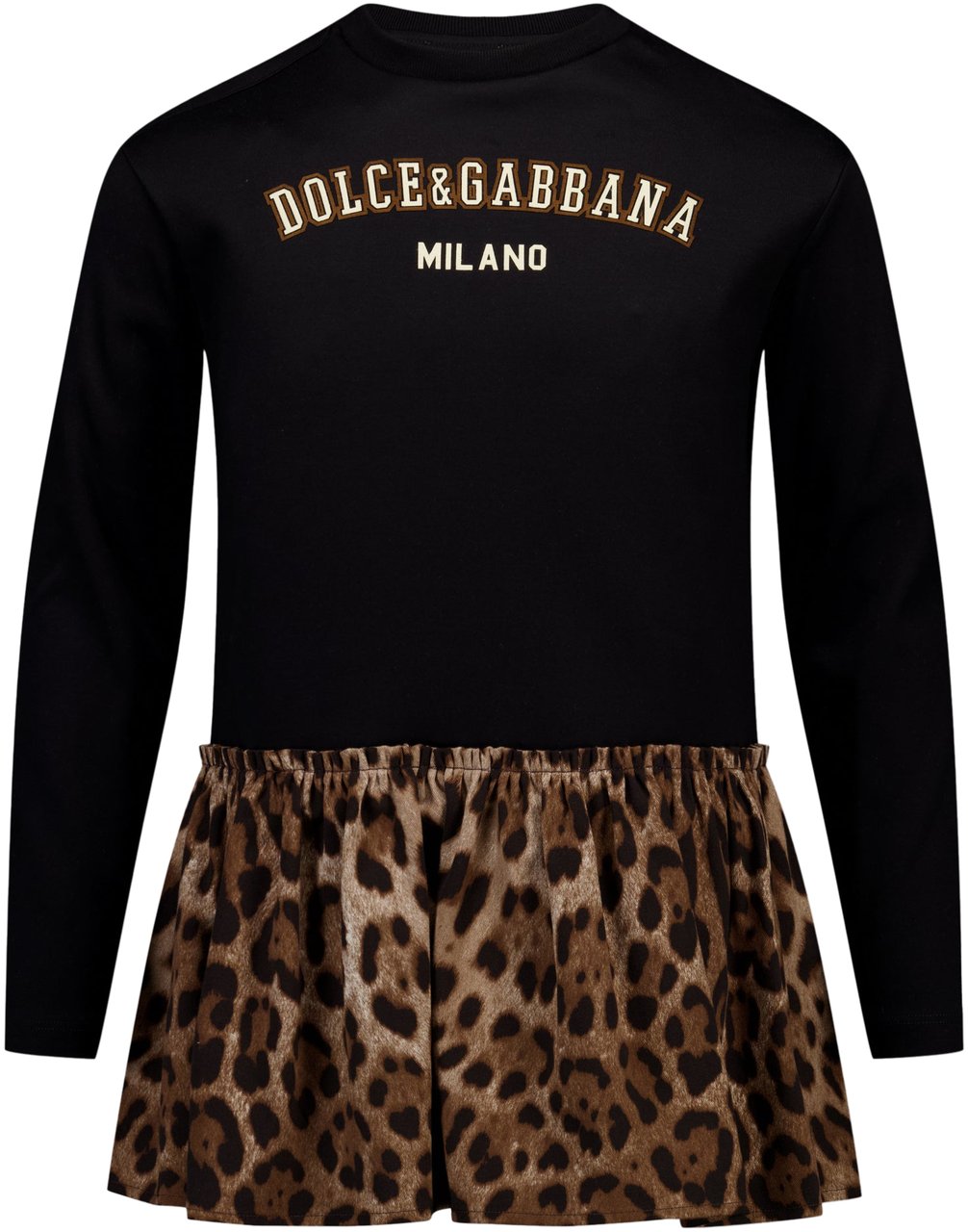 Dolce & Gabbana Dolce & Gabbana Kinder Meisjes Jurk In Zwart Zwart