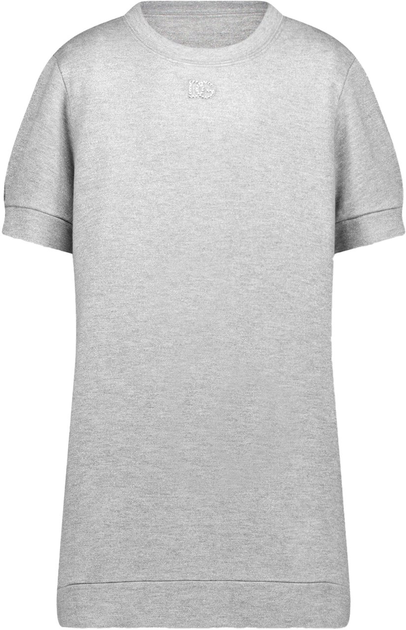 Dolce & Gabbana Dolce & Gabbana Kinder Meisjes Tuniek In Zilver Metallic