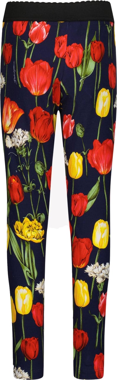Dolce & Gabbana Dolce & Gabbana Kinder Meisjes Legging Blauw