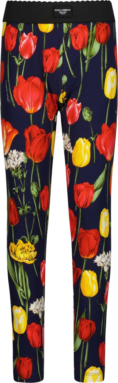 Dolce & Gabbana Dolce & Gabbana Kinder Meisjes Legging Blauw