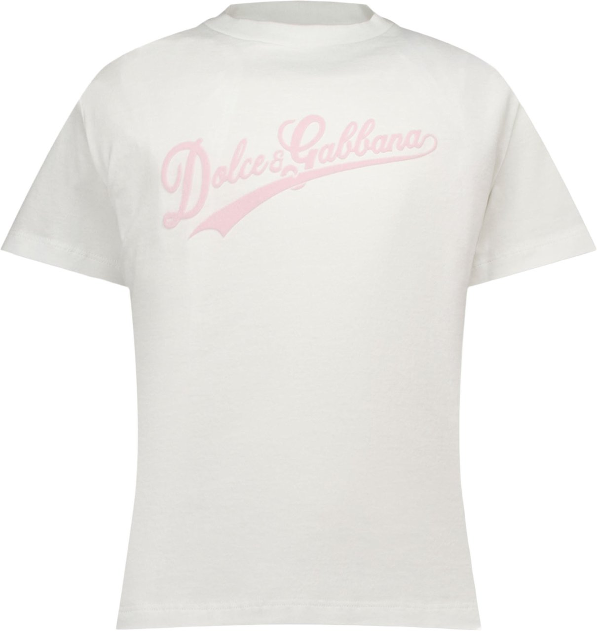 Dolce & Gabbana Kinder Meisjes T-Shirt In Wit Wit
