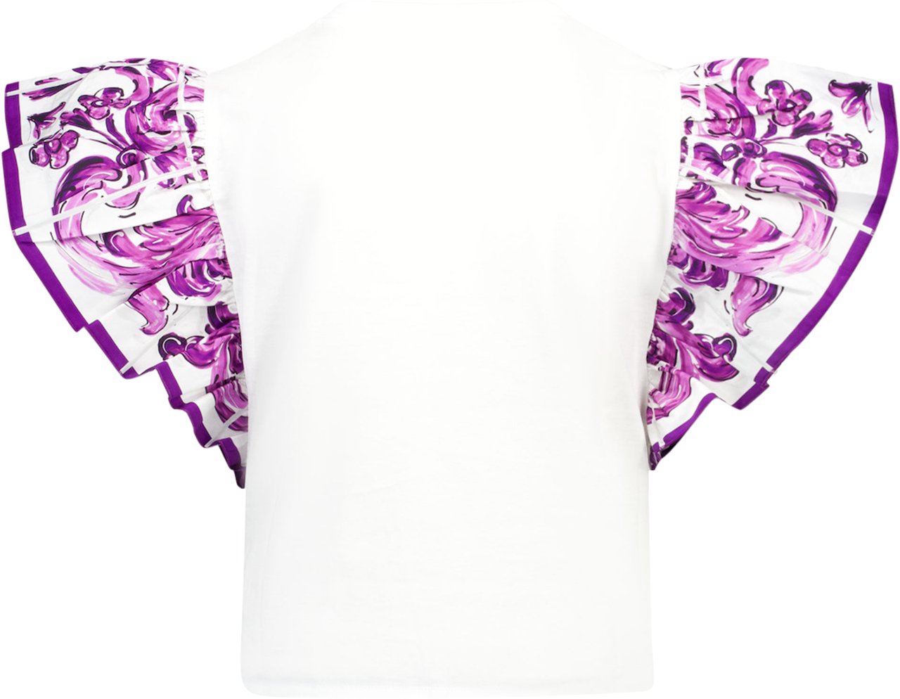 Dolce & Gabbana Dolce & Gabbana Kinder Meisjes T-Shirt In Wit Wit