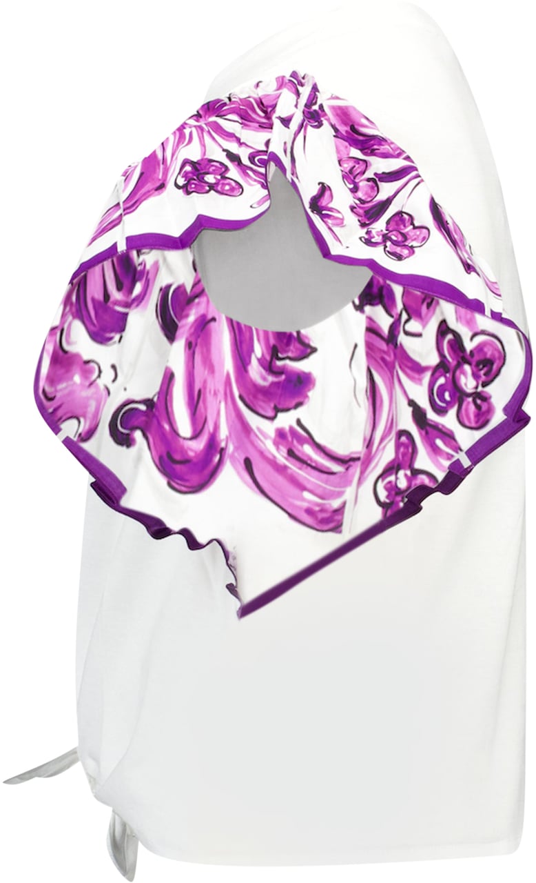 Dolce & Gabbana Dolce & Gabbana Kinder Meisjes T-Shirt In Wit Wit