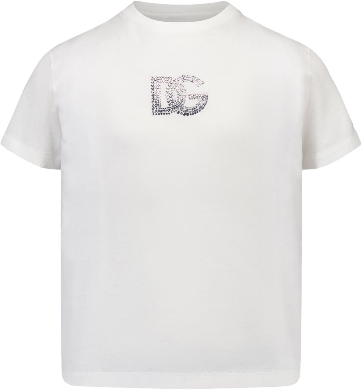 Dolce & Gabbana Dolce & Gabbana Kinder Meisjes T-Shirt In Wit Wit