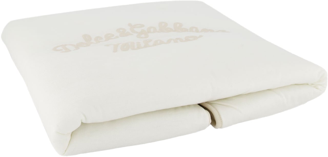 Dolce & Gabbana Dolce & Gabbana Baby Unisex Accessoire In Off White Wit