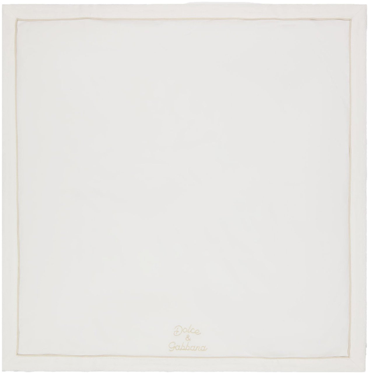 Dolce & Gabbana Dolce & Gabbana Baby Unisex Accessoire In Wit Wit