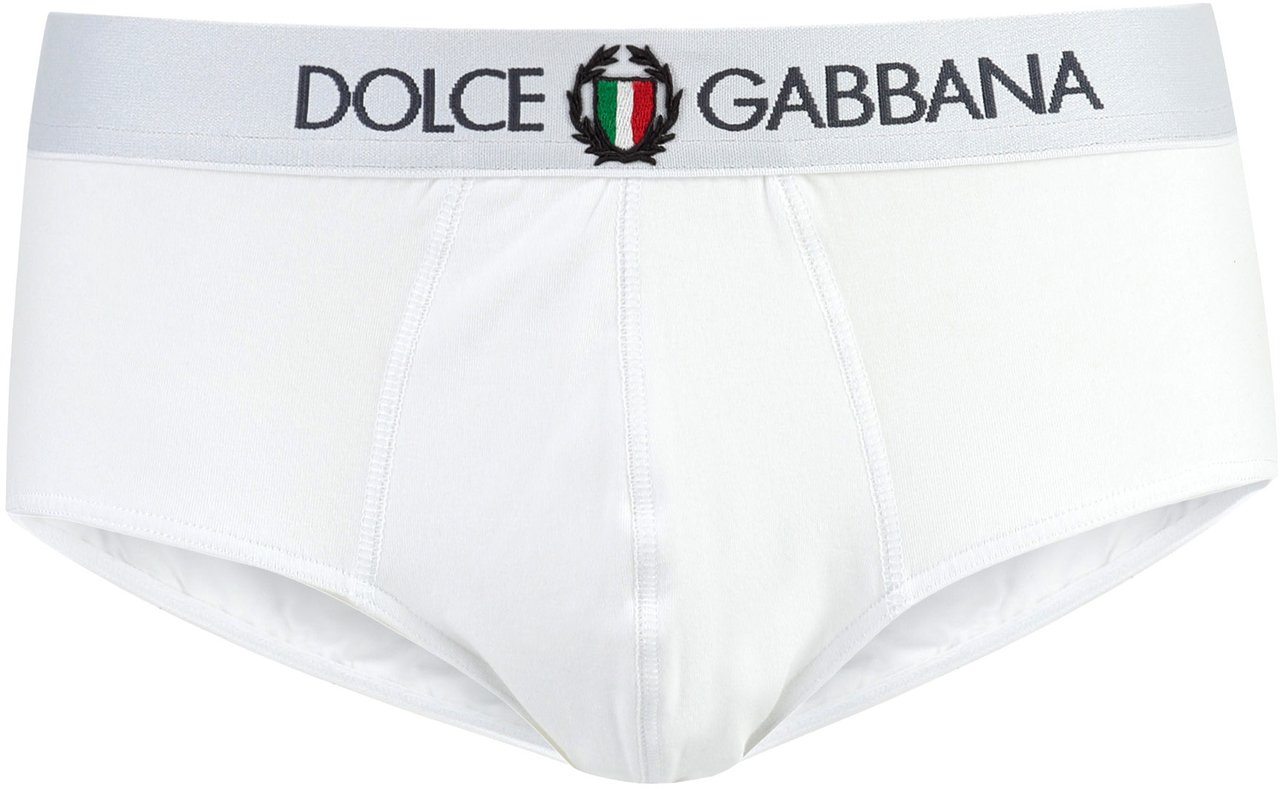 Dolce & Gabbana Brando cotton briefs Wit