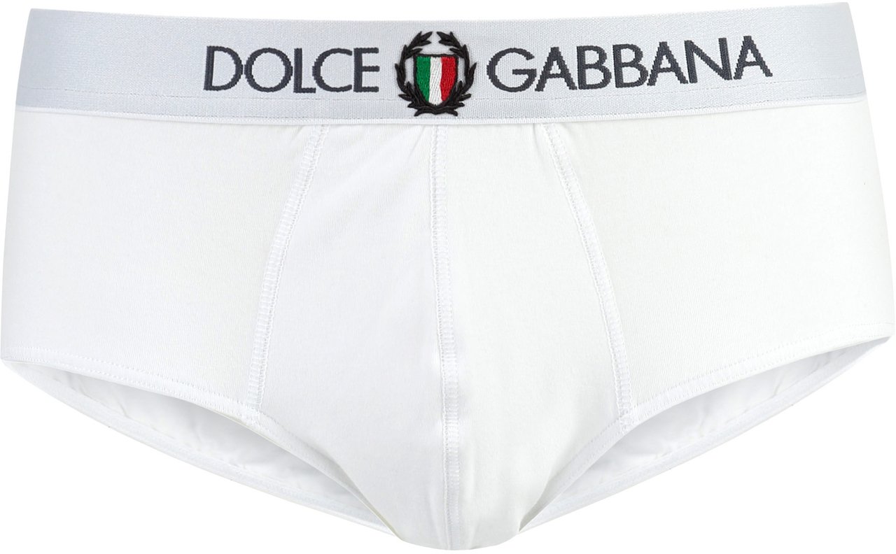 Dolce & Gabbana Brando cotton briefs Wit
