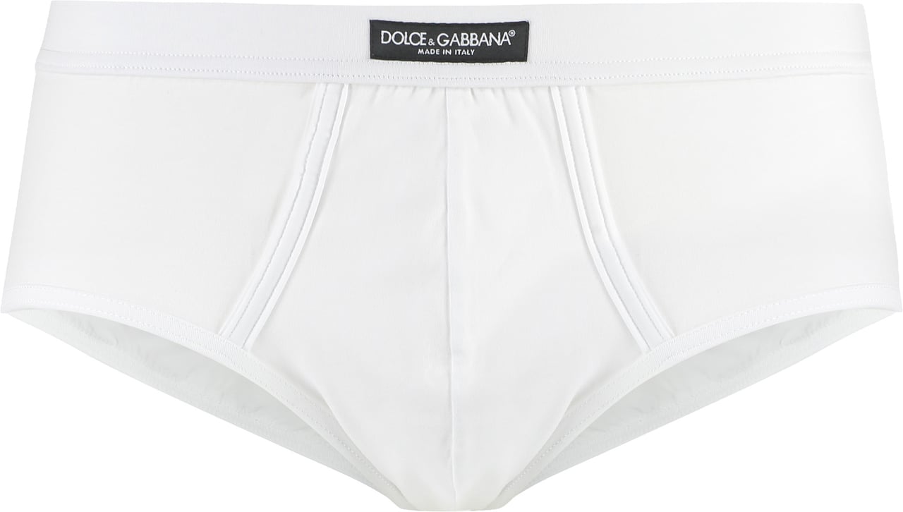 Dolce & Gabbana Plain color briefs Wit