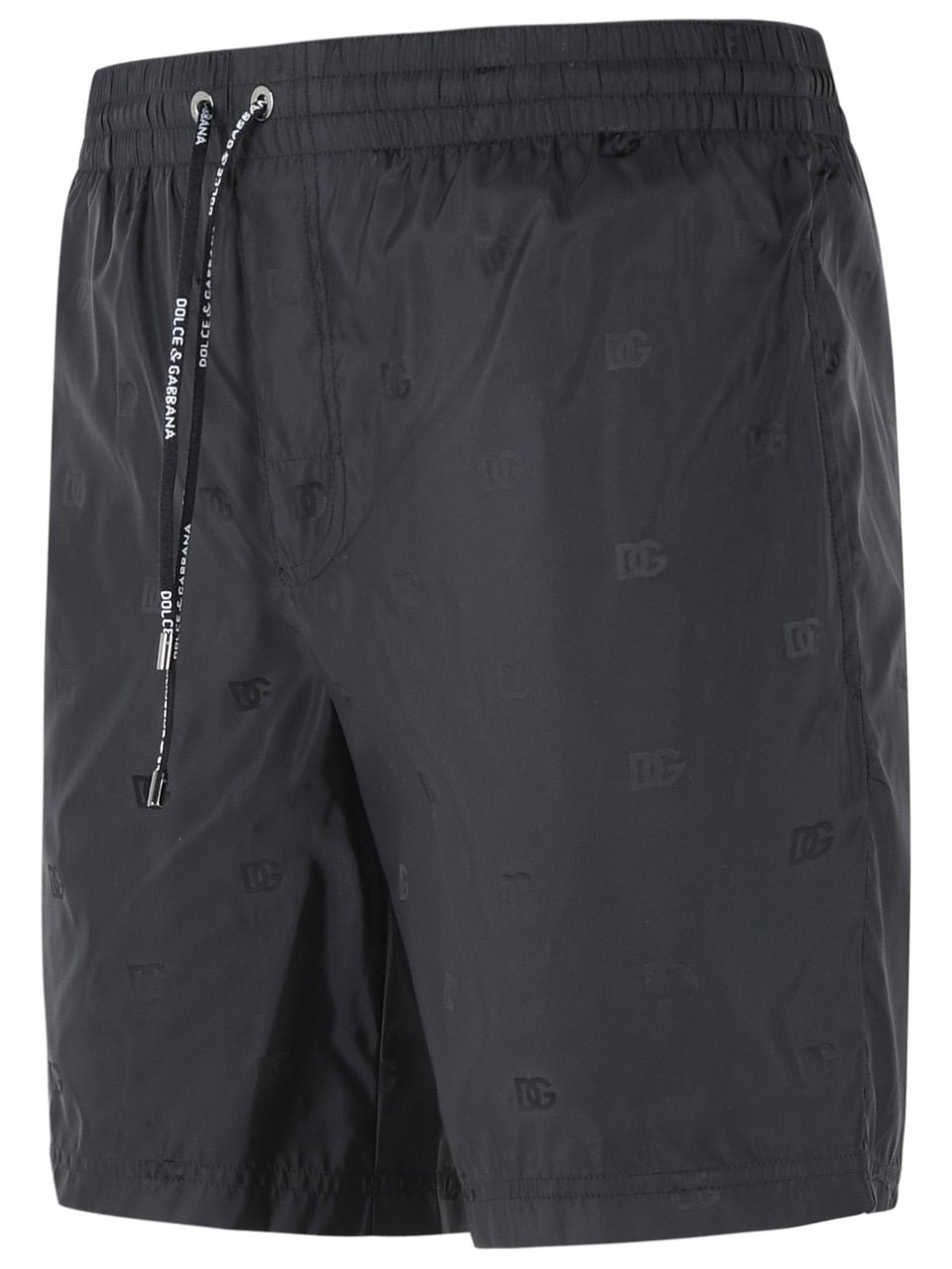 Dolce & Gabbana Black Polyamide Swimsuit Zwart