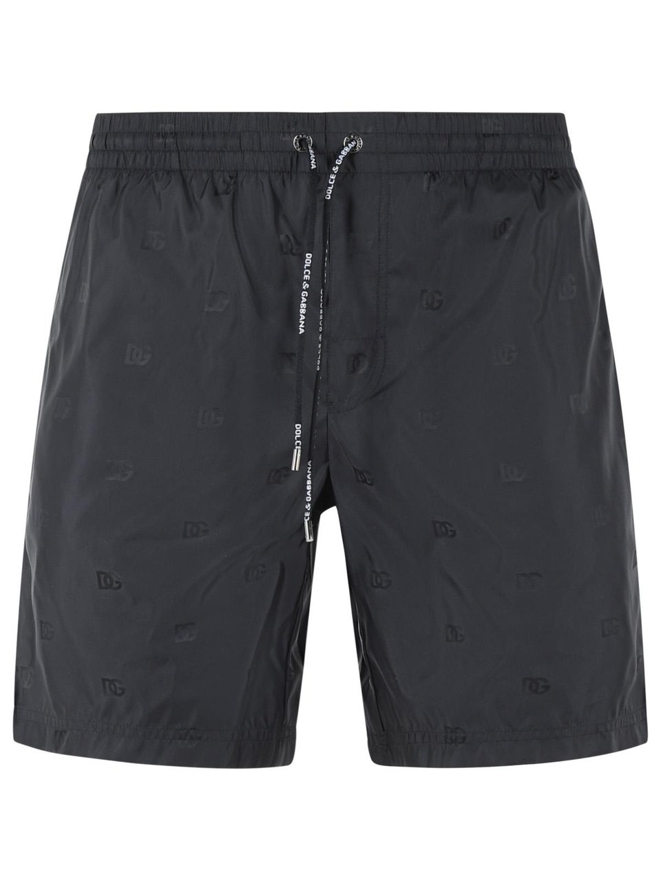 Dolce & Gabbana Black Polyamide Swimsuit Zwart