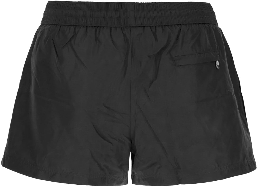 Dolce & Gabbana Dolce&gabbana Black polyester swimming shorts Zwart