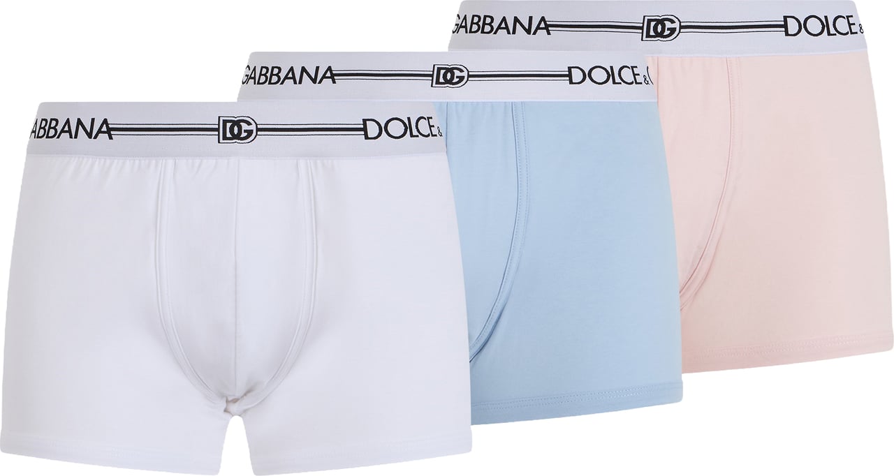 Dolce & Gabbana 3-Pack Boxer with Elastic Divers