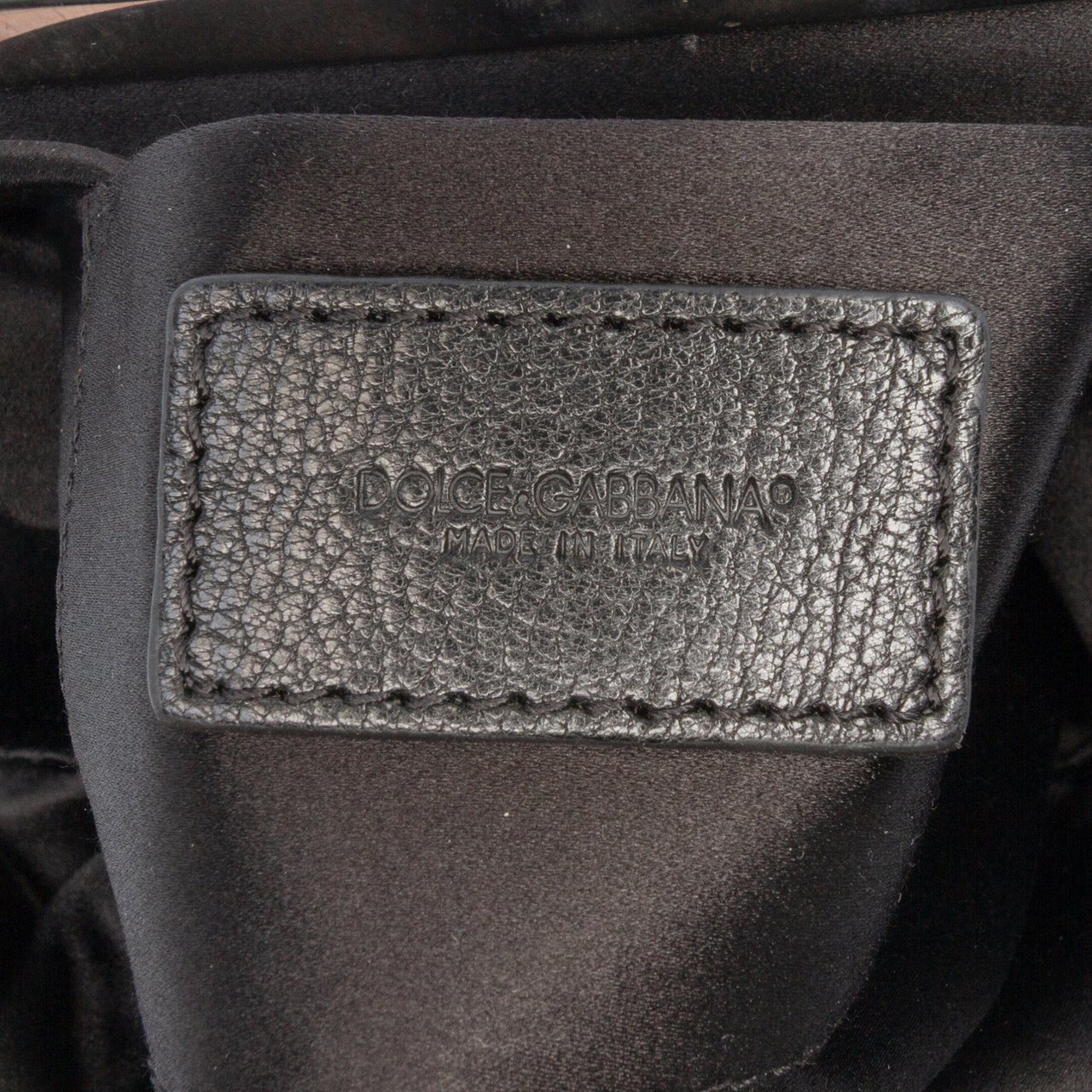 Dolce & Gabbana Sequined Frame Clutch Groen