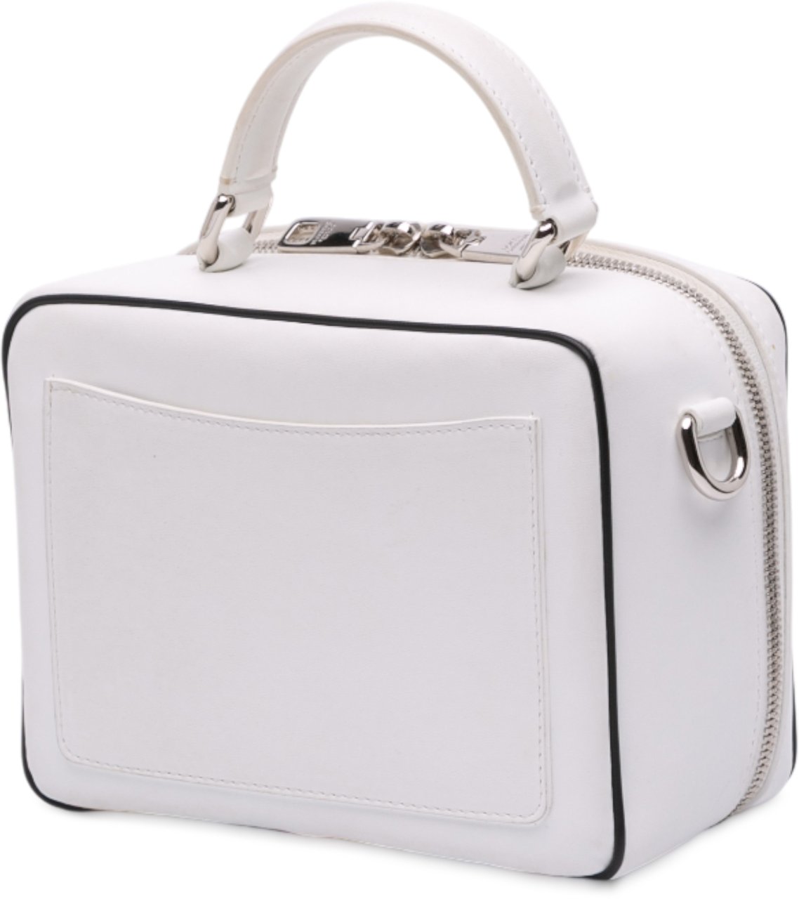 Dolce & Gabbana Leather DG Logo Satchel Wit