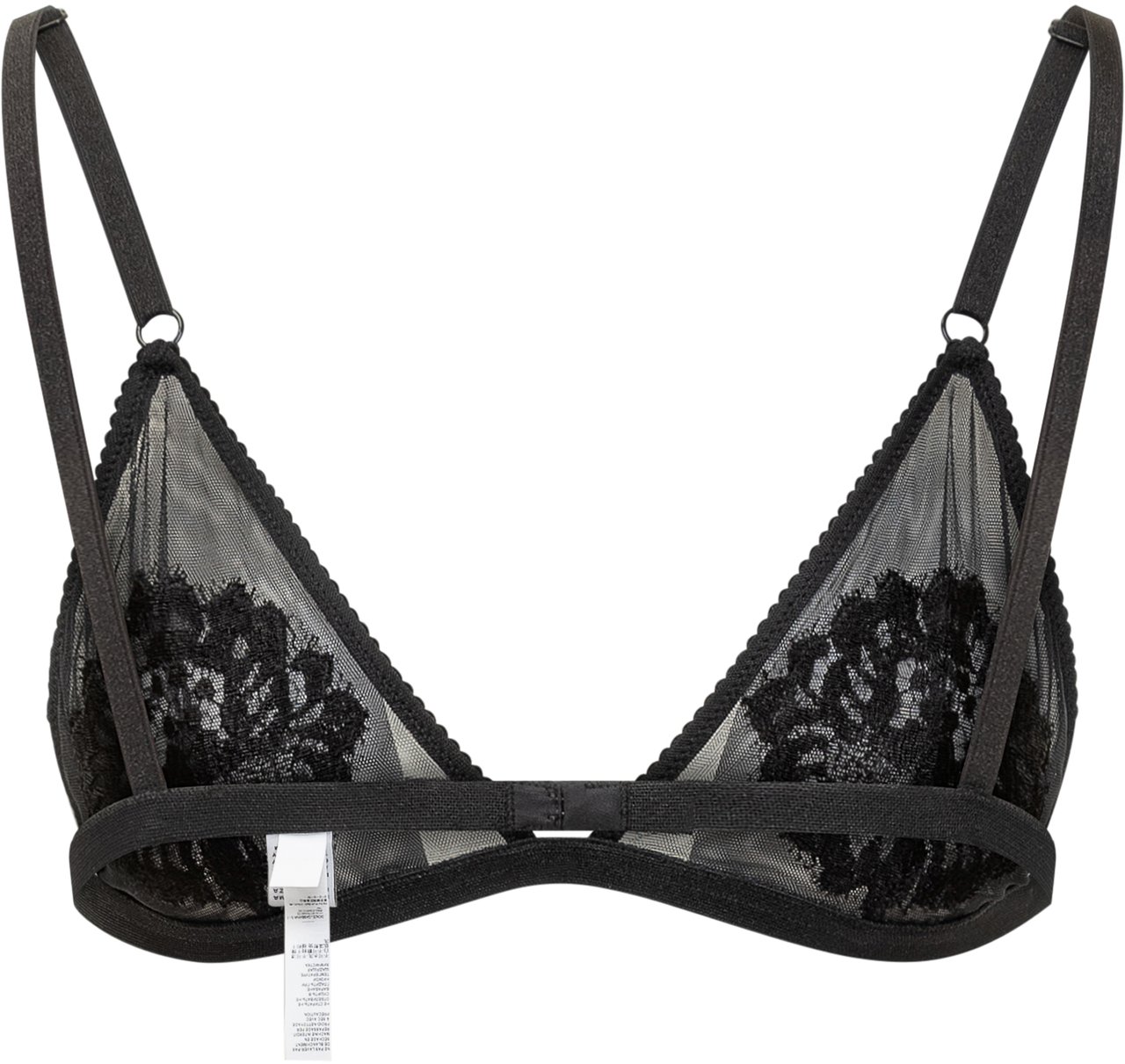 Dolce & Gabbana Reggiseno con Pizzo Zwart