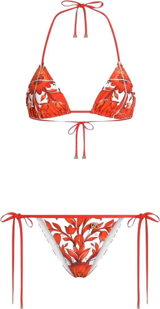 Dolce & Gabbana Sea Clothing Orange Oranje