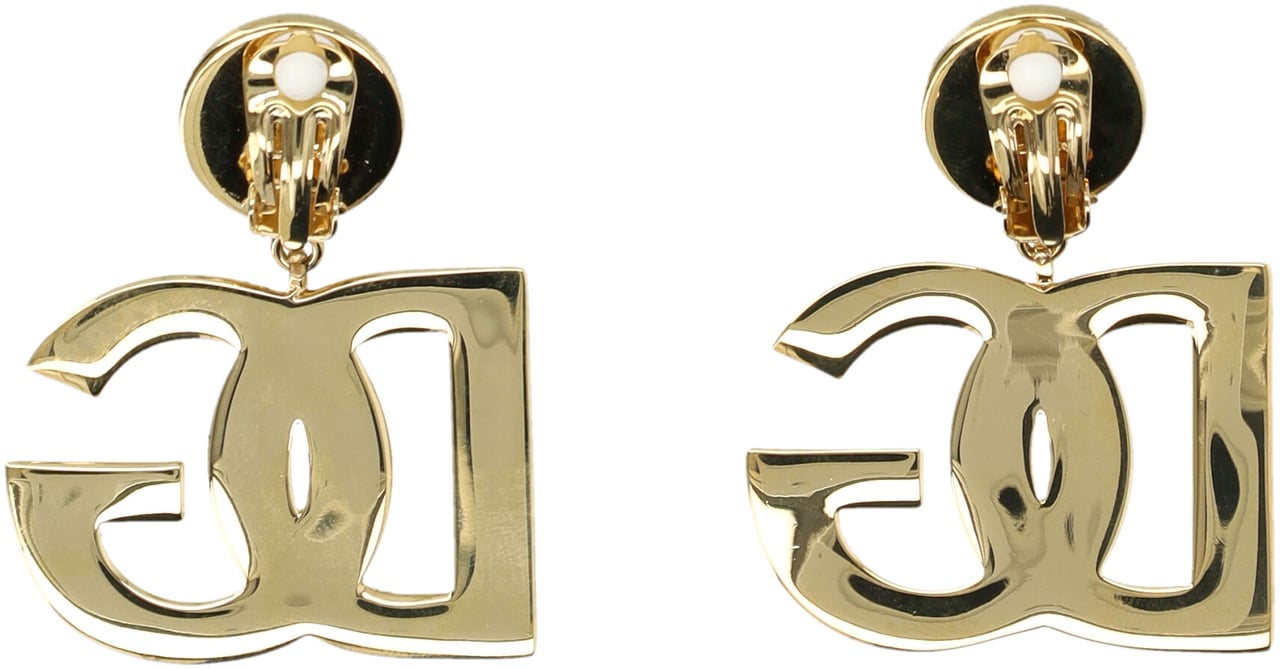 Dolce & Gabbana Clips Pop Dg Earring Oro Goud