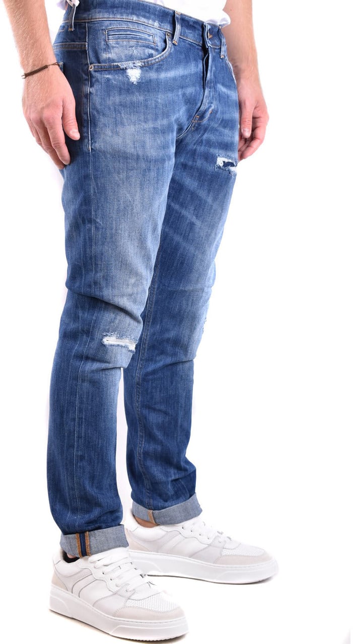 Dondup Men Jeans Blauw