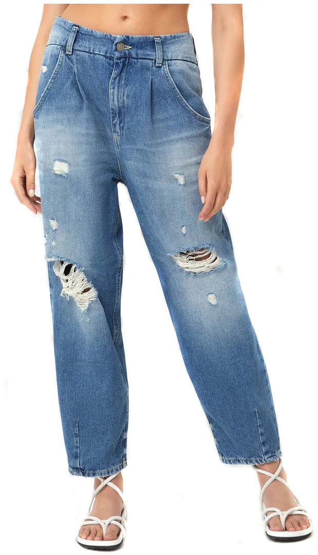 Dondup Women Jeans Blauw