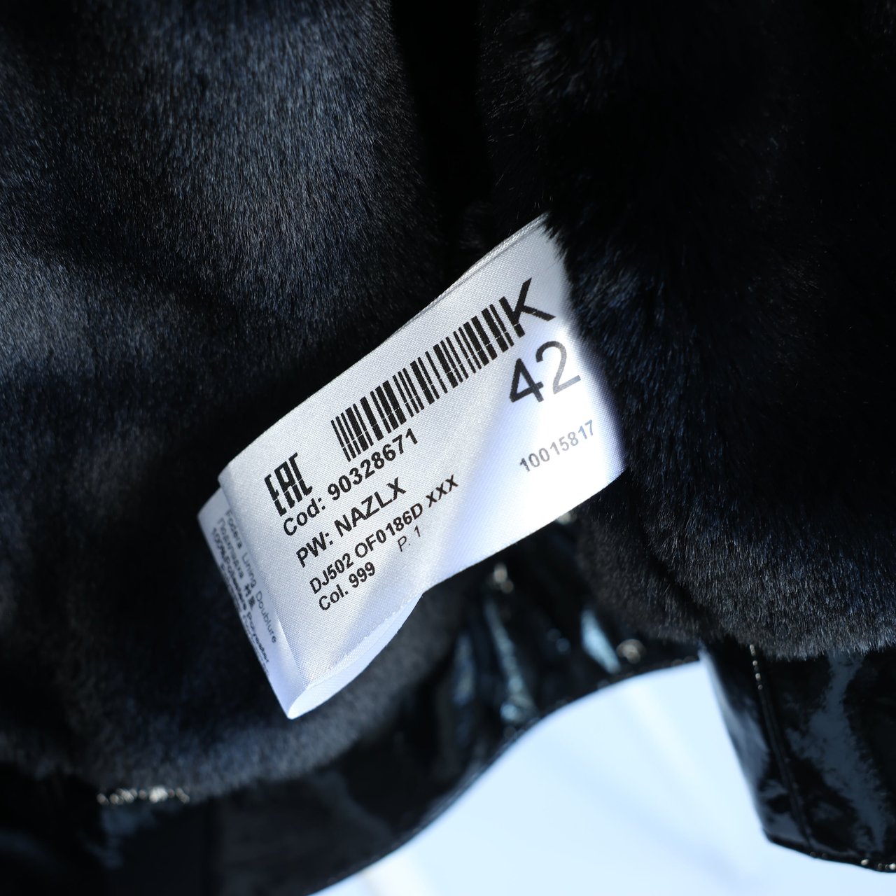 Dondup Dondup Glossy Jacket in Black, 42 IT Bruin