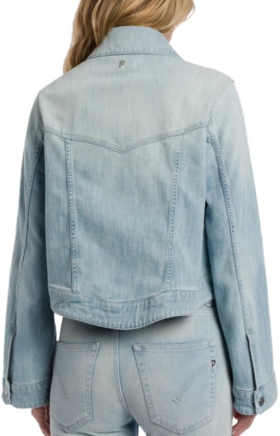 Dondup Coats Blu Lichtblauw