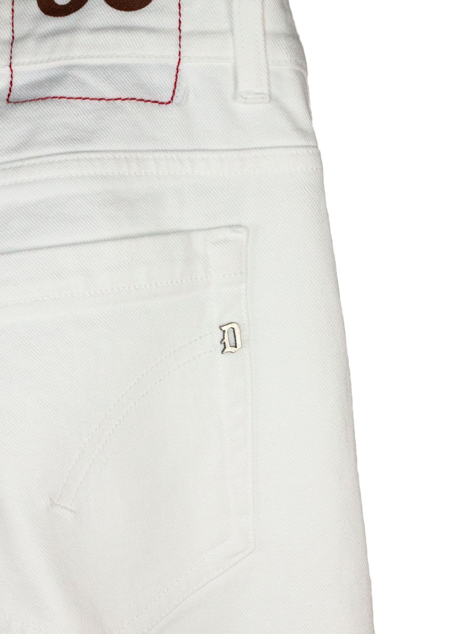 Dondup Jeans Latte Wit