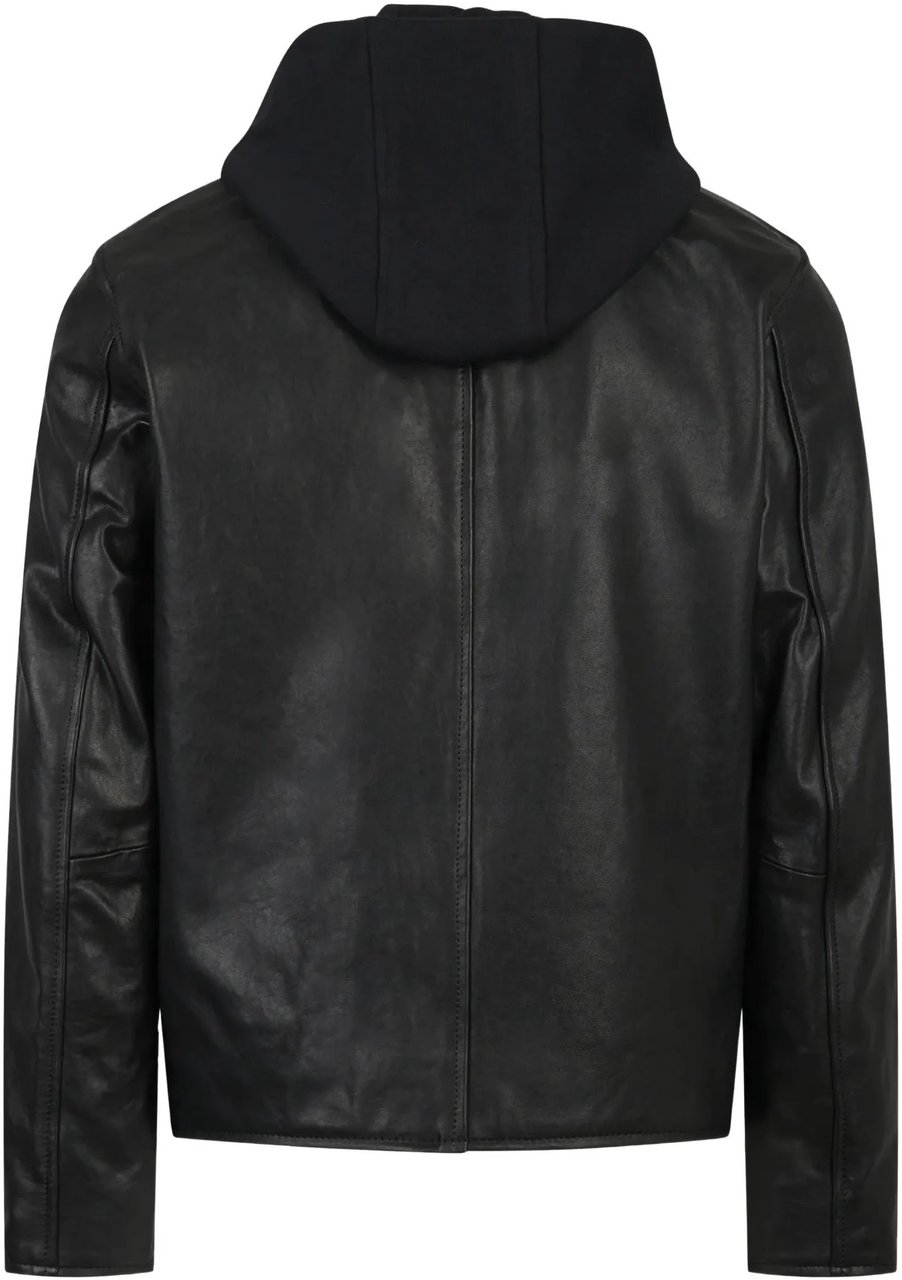 Dondup Coats Nero Zwart