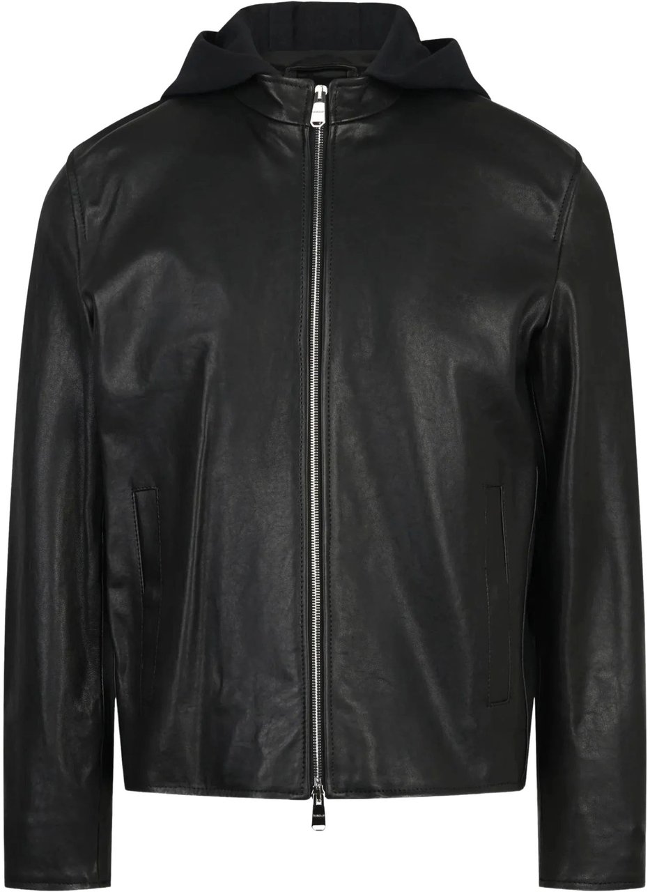 Dondup Coats Nero Zwart