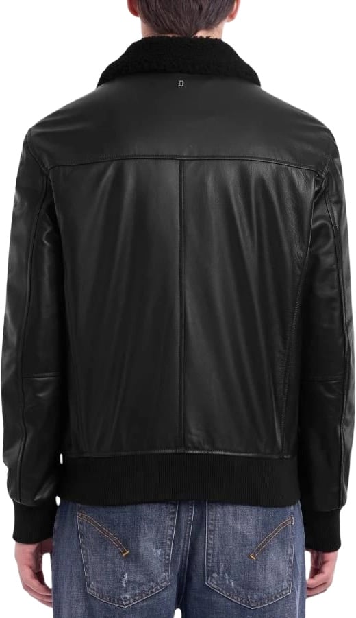 Dondup Coats Black Zwart