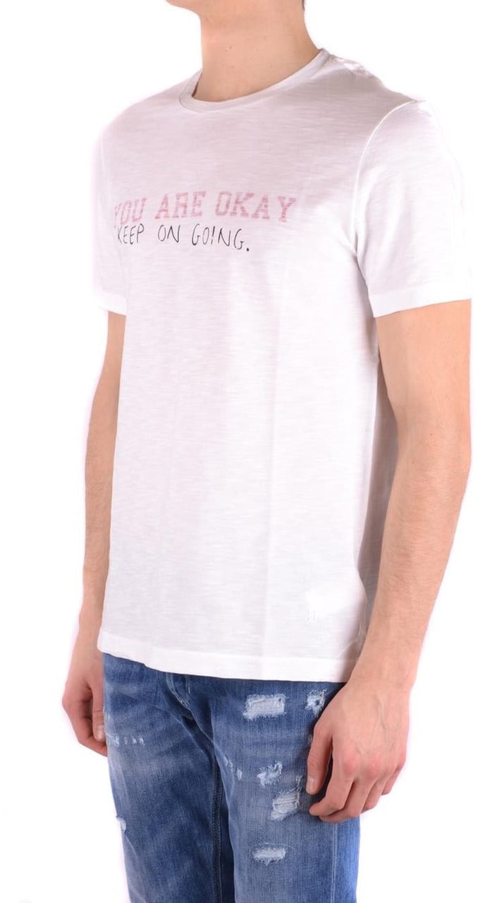 Dondup Men T-Shirt Wit