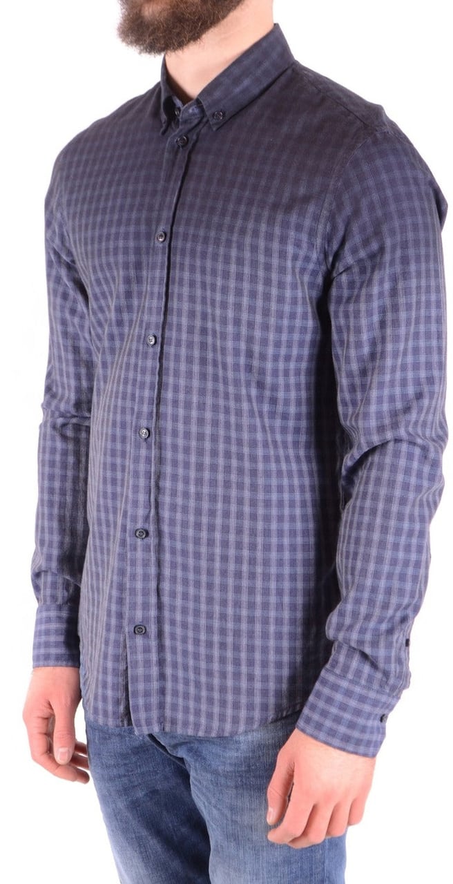 Dondup Men Shirt Blauw
